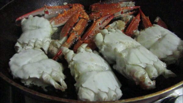 Kristal Seri Mavi Yengeç Eti